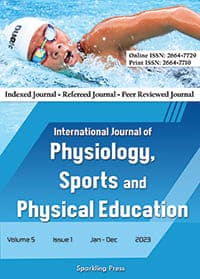 International Journal of Physiology, Sports and Physical Education Cover Page